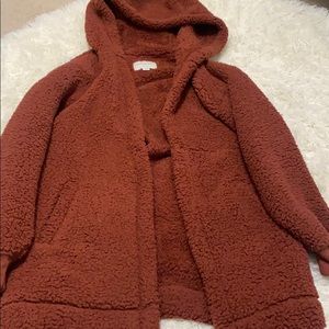 Sherpa cardigan